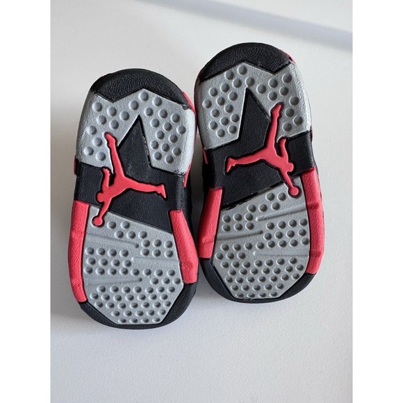 Vintage VTG Original 1991 Nike Air Jordan 6 Infrared Kids sz 3 Michael Jordan OG - Picture 3 of 9